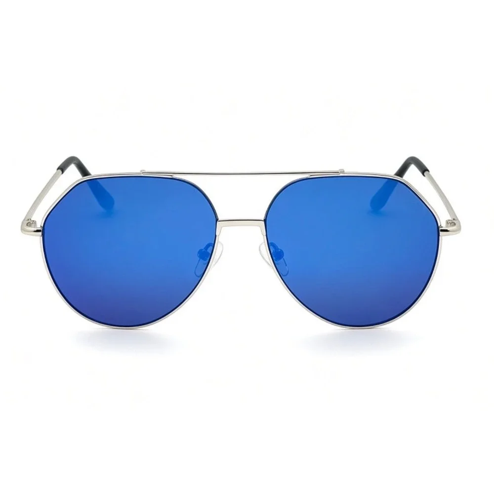 N/A geometric sunglasses